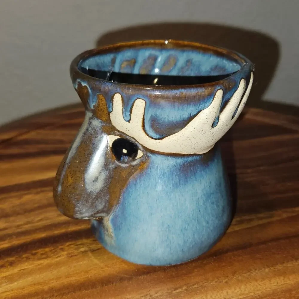 Glazed pottery egg yolk seperator